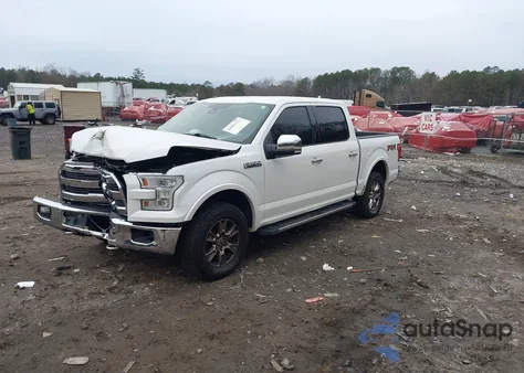 2015 Ford F-150 Lariat из США, поврежденный, VIN 1FTEW1EF1FKE27532